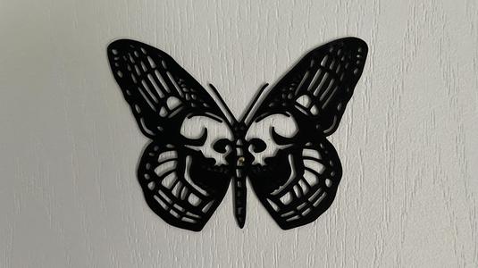 Butterfly Of Death Wall Art