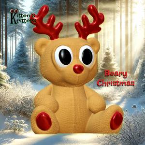 Beary Christmas Teddy Bear Figurine