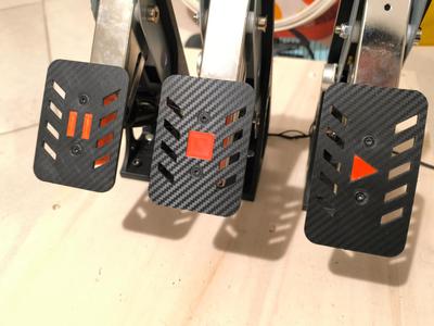 Upgraded Pedals for Logitech G923 Pedal Set