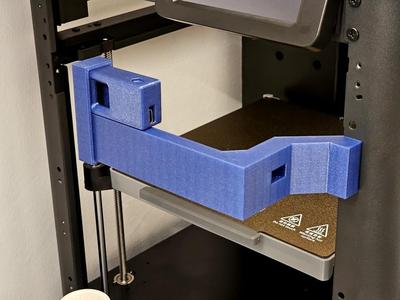 Flashforge Adventurer 5M ESP32 CAM camera holder.