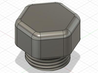 Diving Oxygen Cylinder Dust Cap