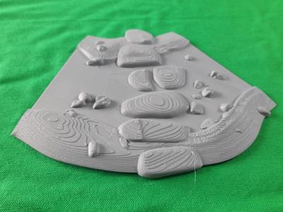Modular Wargaming Terrain, Stepping Stones, Bend