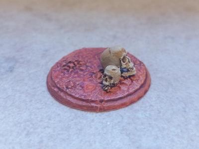 Skeleton Base Magnetic 28mm 32mm 40 D&D 40K RPG