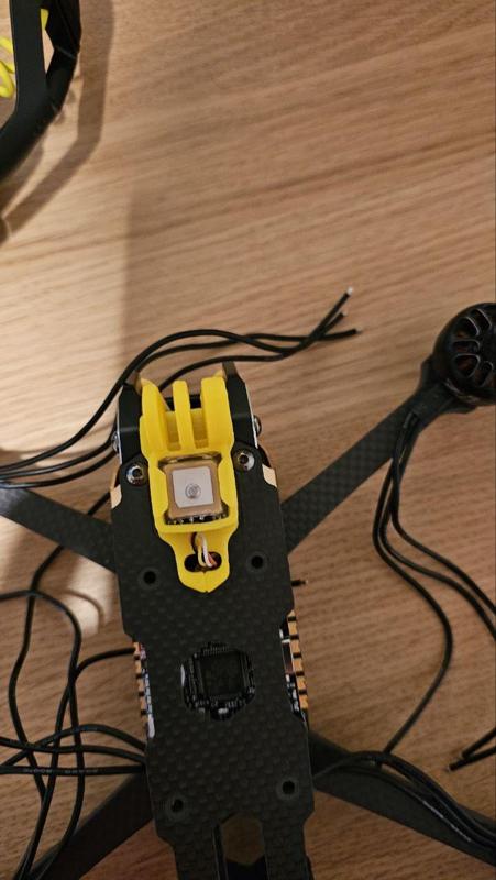 SpeedyBee Mario 5 GPS Mount for 15x15mm GPS module such as HGLRC M100 MINI