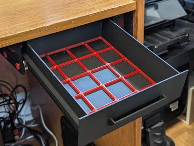 Desk Drawer - Gridfinity Compatible