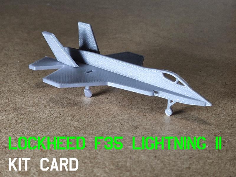 F-35 Lightning II kitcard