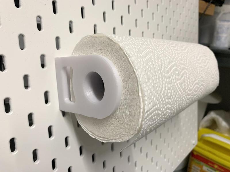 The Ultimate Paper Towel Dispenser - Skadis Redux Edition