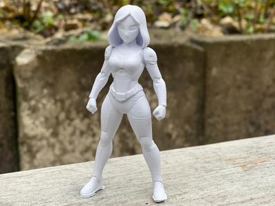Action Figure Superhero Robot AI