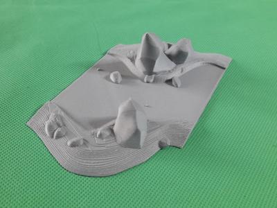 Modular River for Wargaming, Rocky Piece