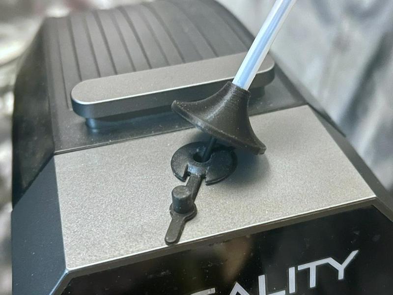 Bowden Tube feed assist for Creality Filament Dryer