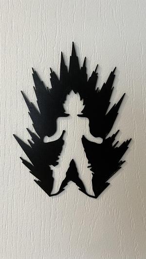 Goku Super Saïan Wall Art (Dragon Ball)