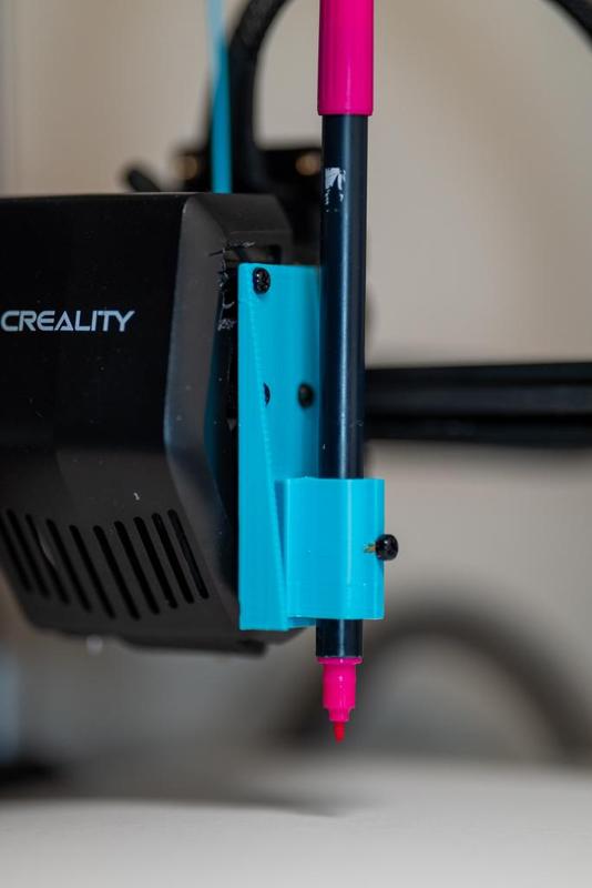 Ender 3 V3 SE 2D Plotter Pen and Marker Mount