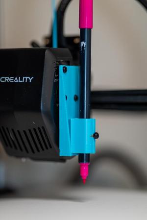 Ender 3 V3 SE 2D Plotter Pen and Marker Mount