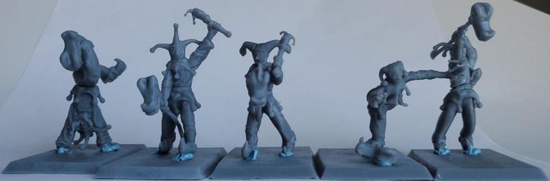 Mounted Jesters