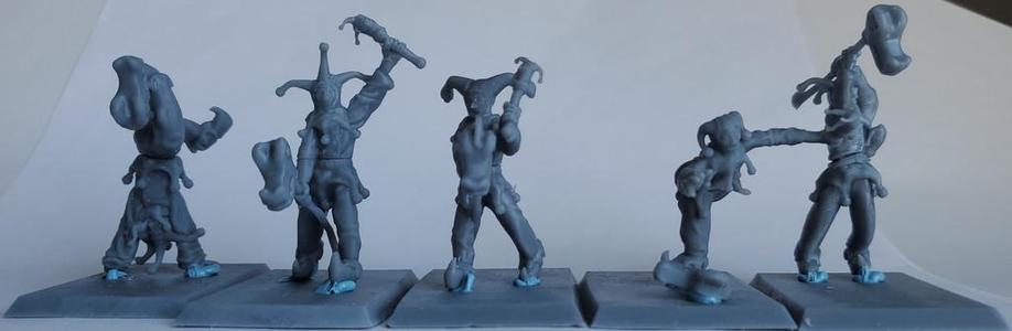 Mounted Jesters