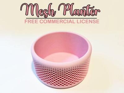 Mesh Planter (Free commercial use)