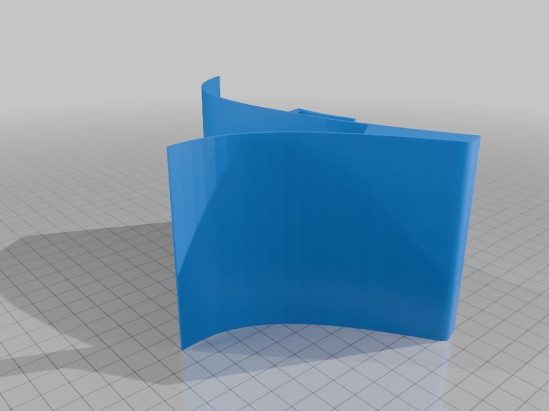 Air conditioning deflector