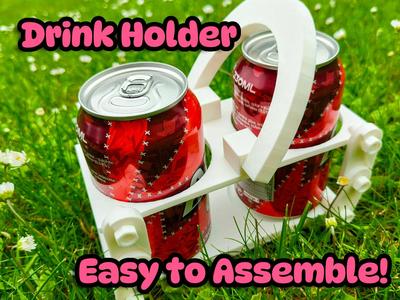 Collapsible Drink Caddy / Holder (2 Can Version!)