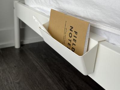Ikea bed side iphone / accesory holder