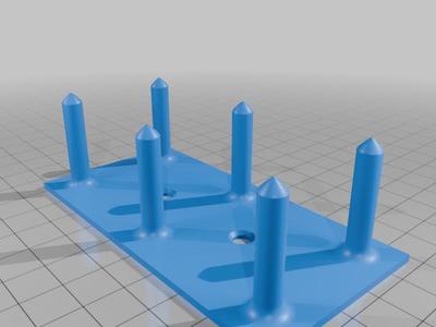 Acoustic Sound Panel Wall Mount Impaler Clips