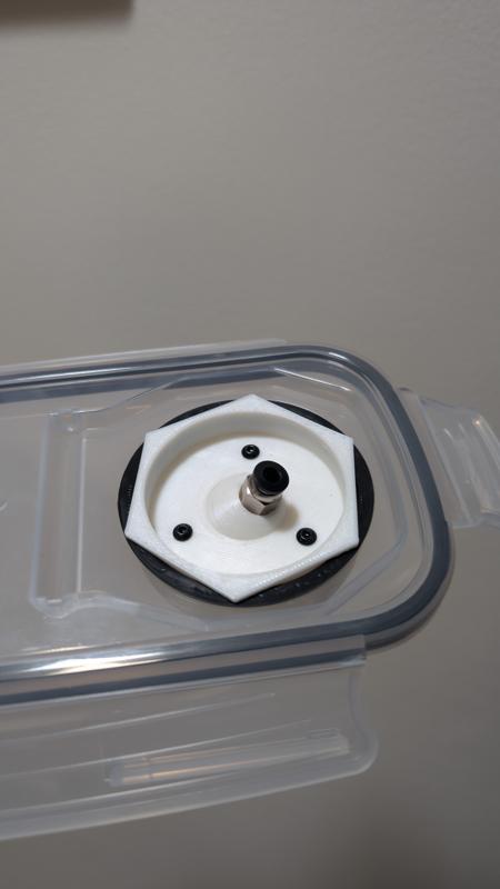 Filament Dry Box Adapter for Praki 4L Storage Box with Ball Joint Cable Gland