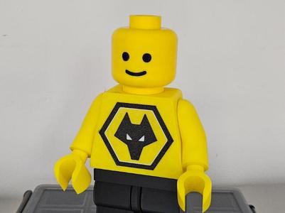 Brick Man FC Wolves 20cm