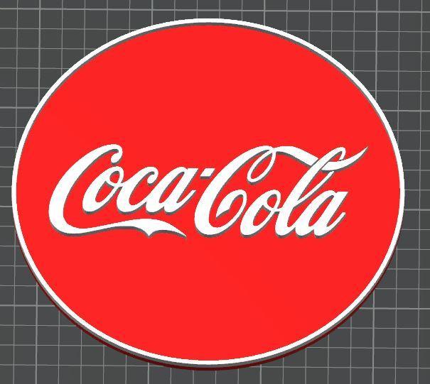 Coca Cola Logo Multi Colour No AMS
