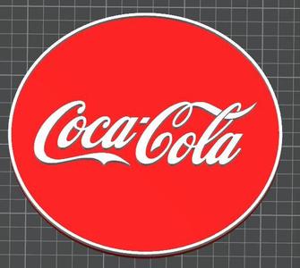 Coca Cola Logo Multi Colour No AMS