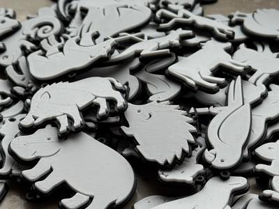 All Animals & Insects Keychains - ( AMS included) 