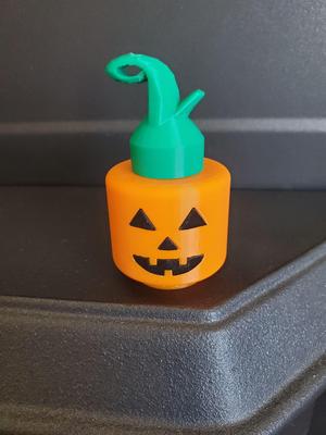 Lego Inspired Pumpkin Jack O Lantern