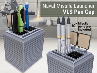 Missile Launcher Pen Cup | US Navy VLS
