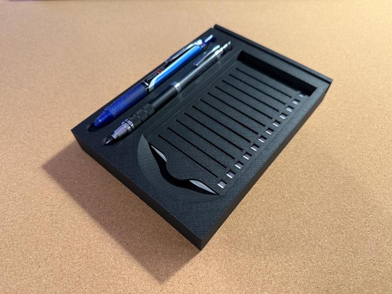 3x5 Note Card Holder (Pen and Note Card Stand)