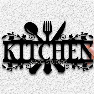 kitchen sign wall art dining room decor