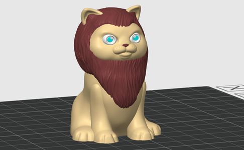 Cute Lion (Supportless)
