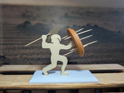 Sparta Dart and Toothpick Holder