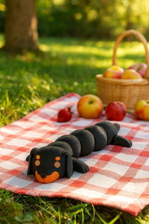 Articulated Sausage Dog – Dachsund Toy Figurine