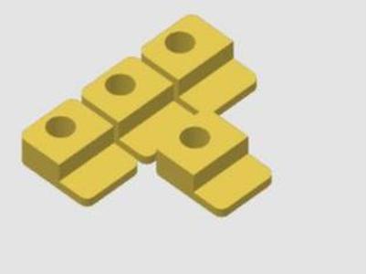 F16 Warning Panel Clips for Tek Creations panel