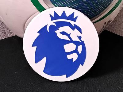 English Premier League logo coaster or plaque