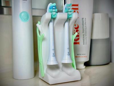 Electric Brush Head Stand (NO SUPPORTS)
