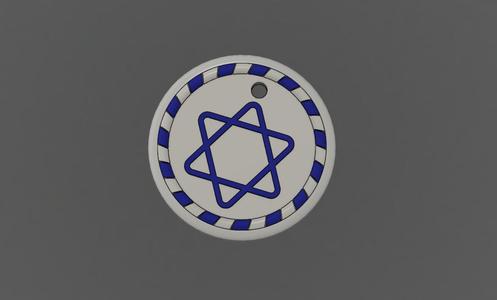 Star of David Ornament v2