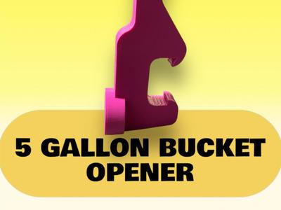 5 Gallon Paint Bucket Opener Re-seal Hammer