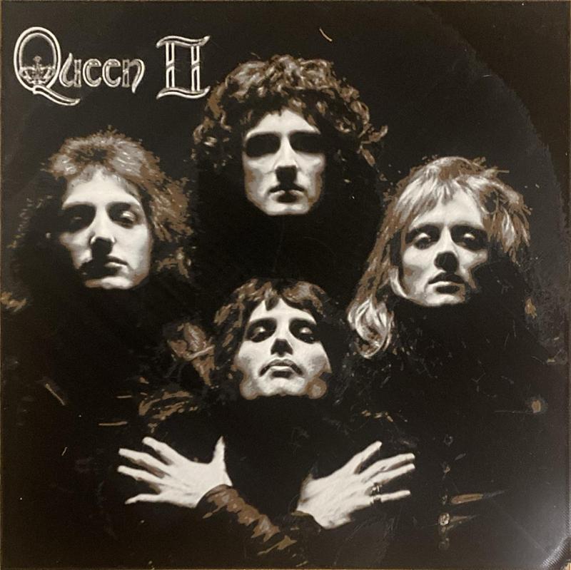 QUEEN II - Queen Album Cover Art (4 Colors)