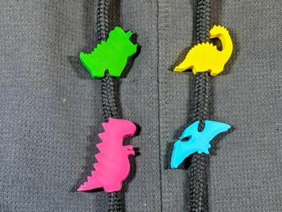 Dinosaur Drawstring Charms