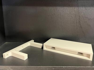 Floating Shelf EASY - No Supports 