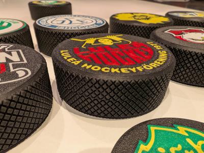 Hockey Puck Cannister