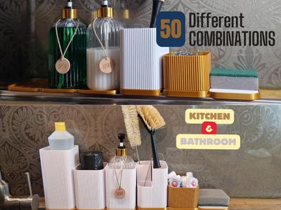 Modular Organizer for Kitchen & Bath 