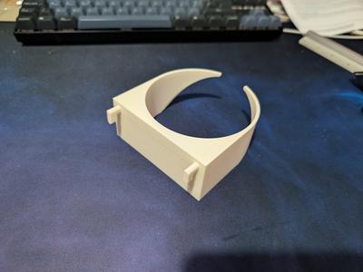 Yoghurt pot holder for Skadis board
