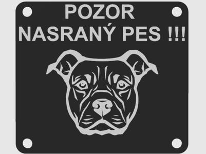 Beware of the aggressive dog