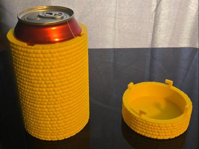 Corny Koozie With Lid