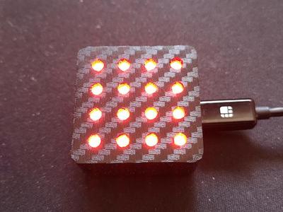 Sim racing mini flag LED (Simhub powered)